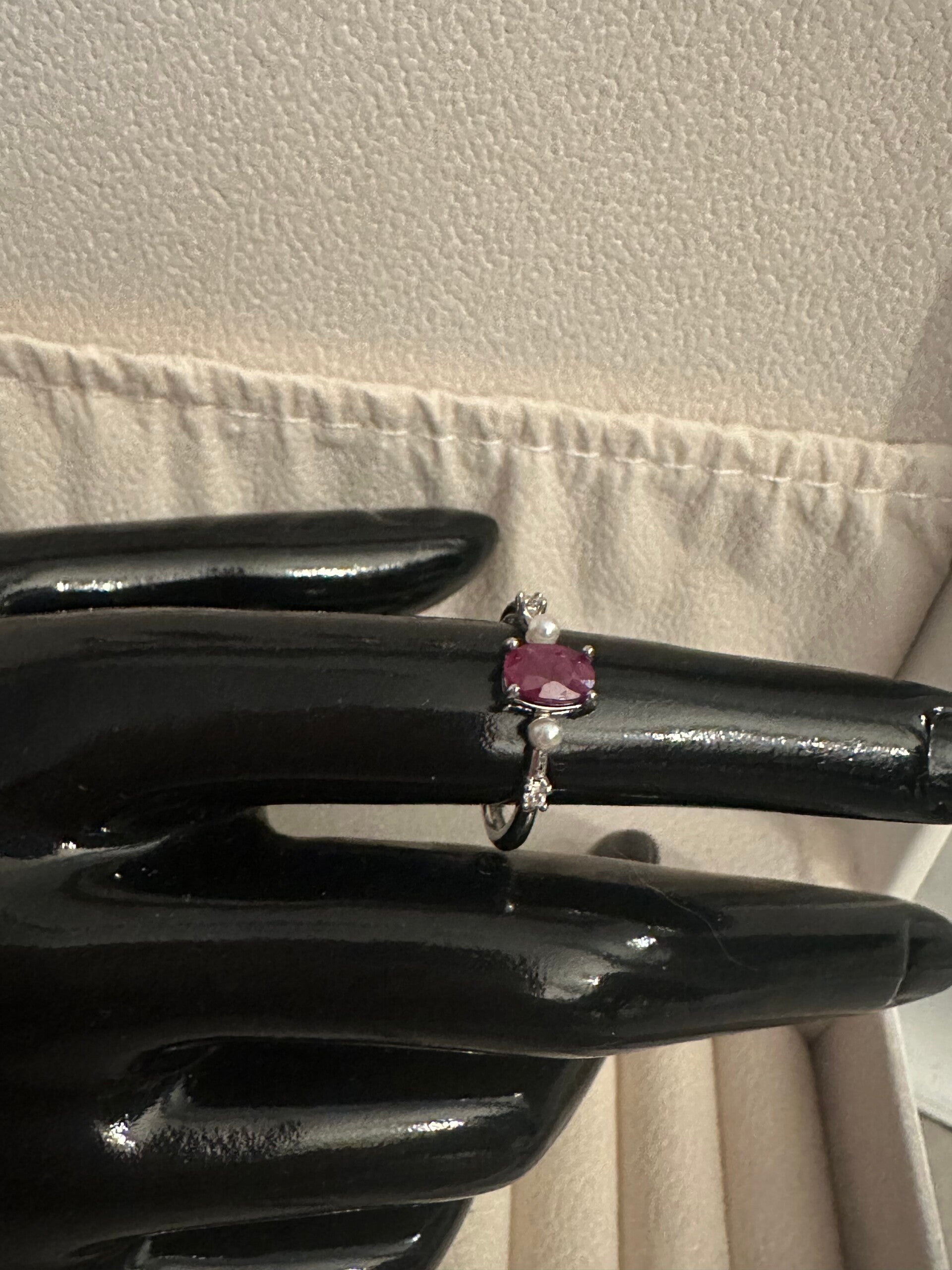 Anello in Pietra Ametista