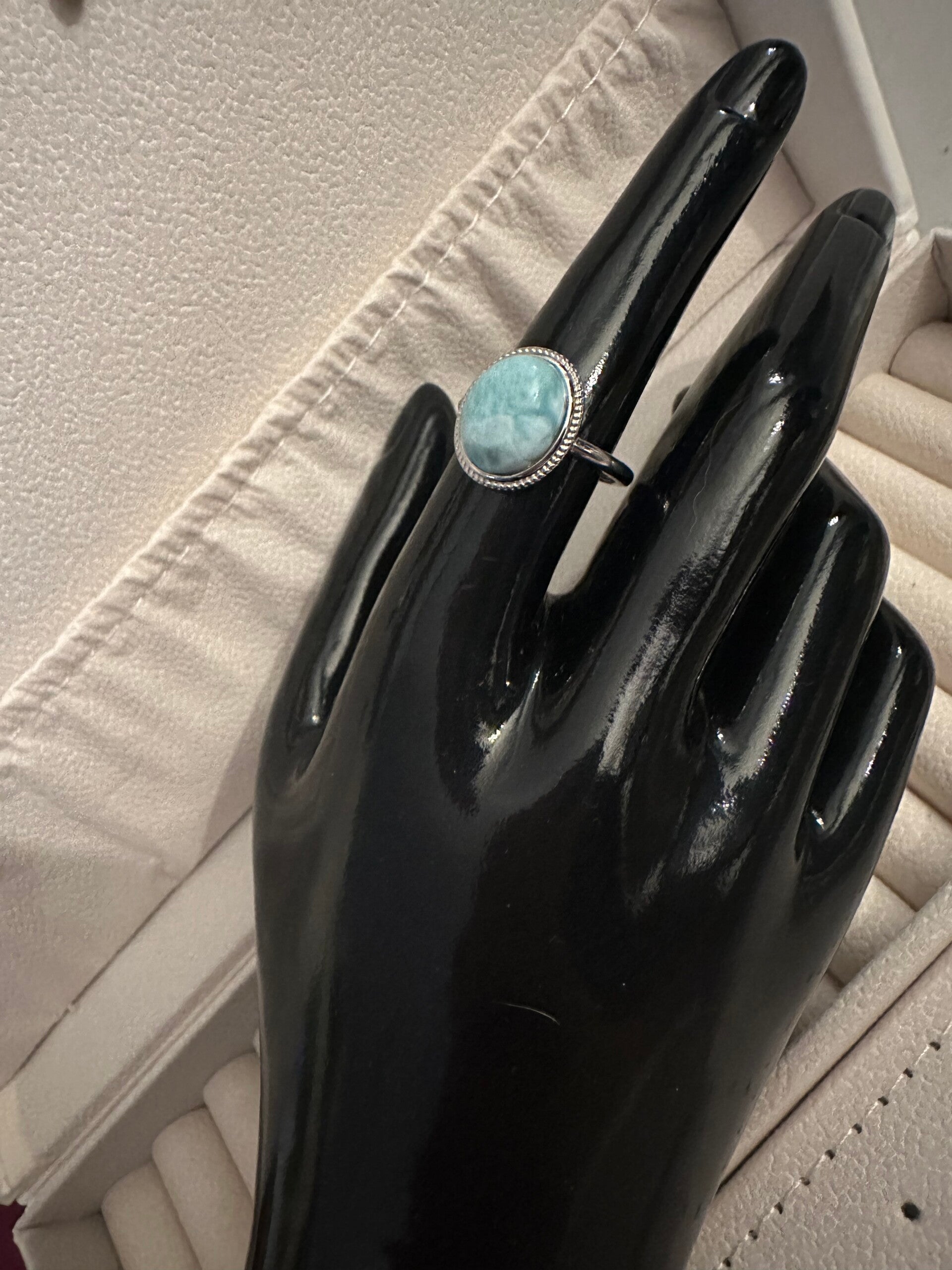 Anello pietra Acquamarina