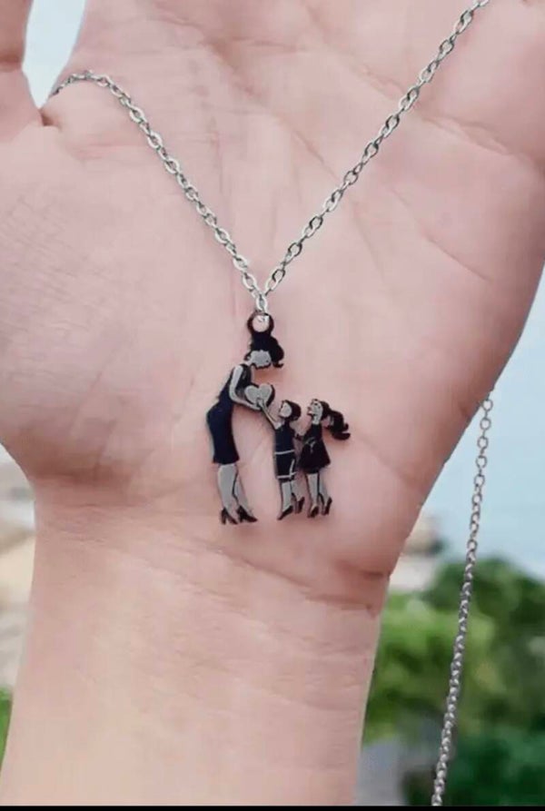 Ciondolo mamma bis Figlio/a