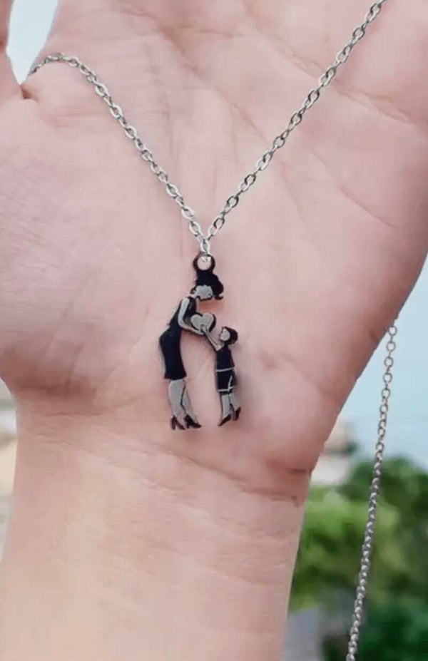 Ciondolo mamma e figlio