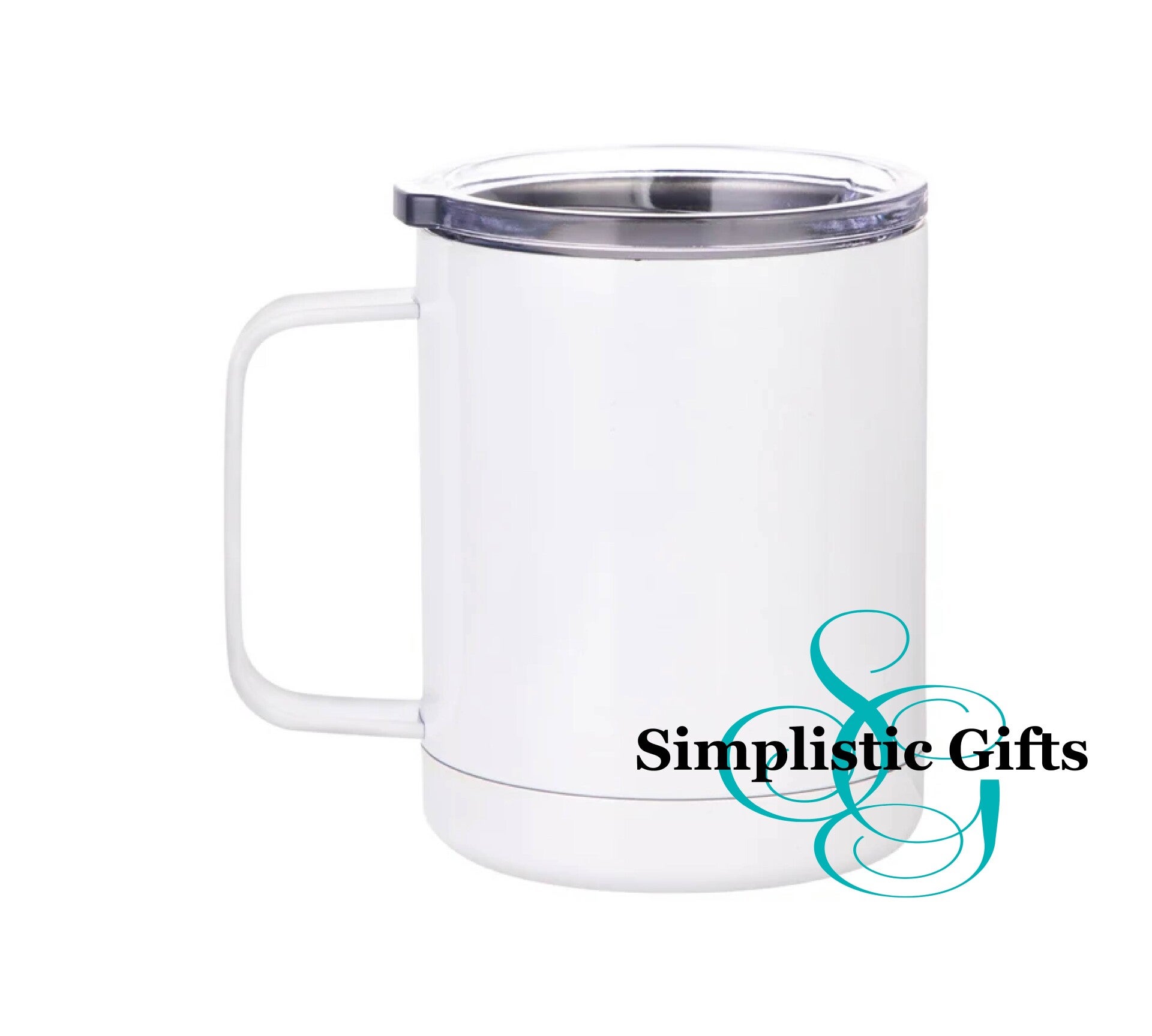12oz Steel Travel Mug w/lid