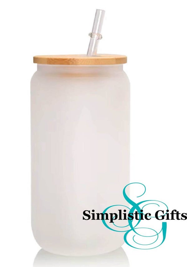 16oz Frosted Bamboo Mug