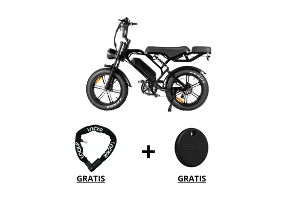 OUXI V8 Pro - Zwart - enkel/dubbele accu