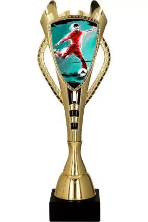 Puchar plastikowy złoty