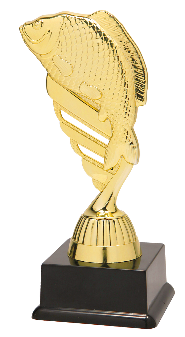 Statuetka plastikowa złota