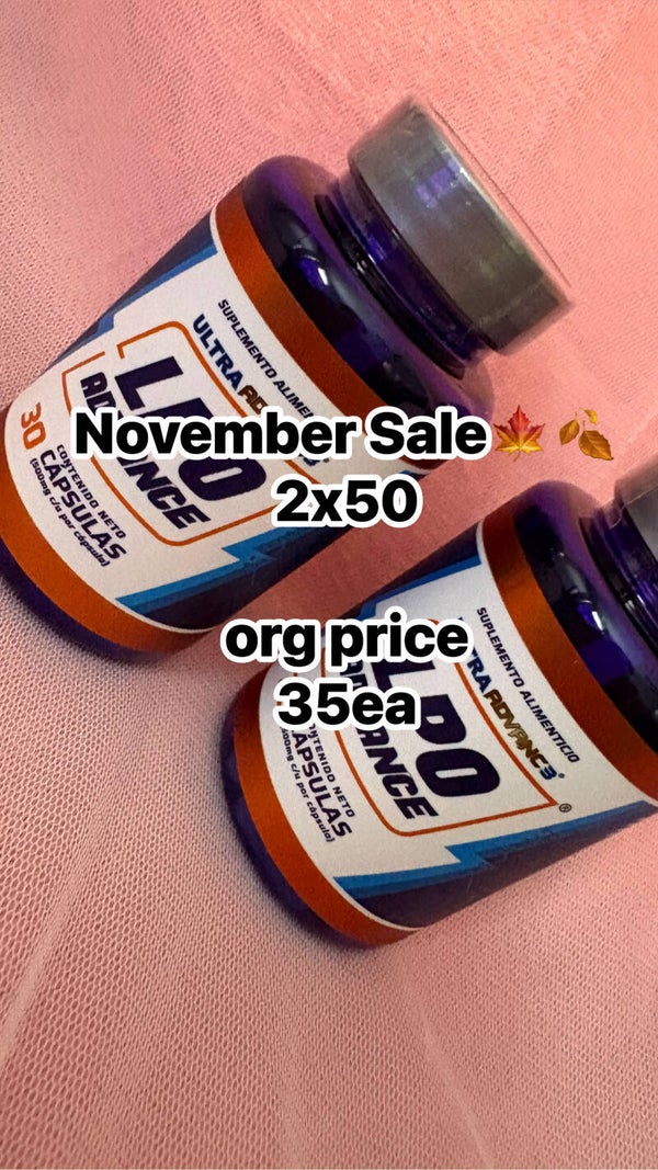 November Sale🍁🍂 Lipocaps