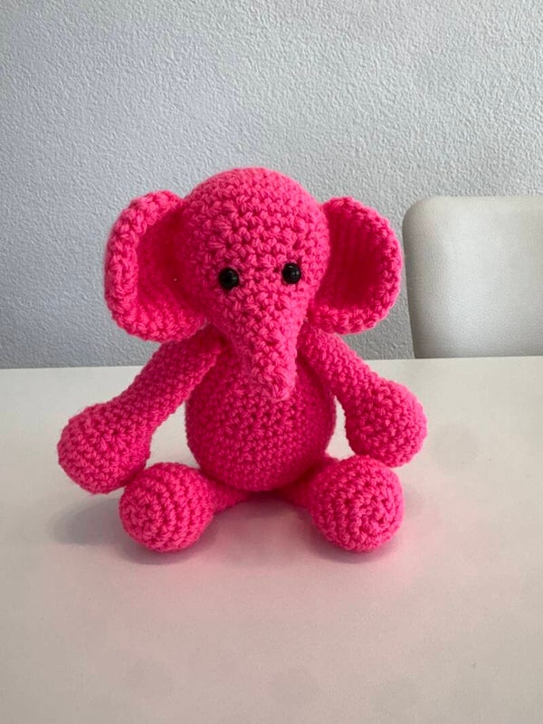 Gehäkelter Elefant