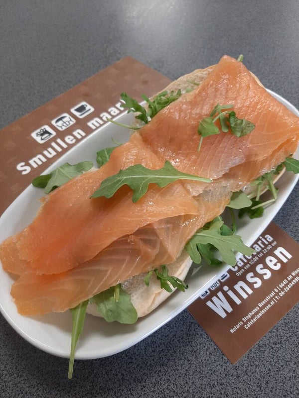 Broodje gerookte Zalm
