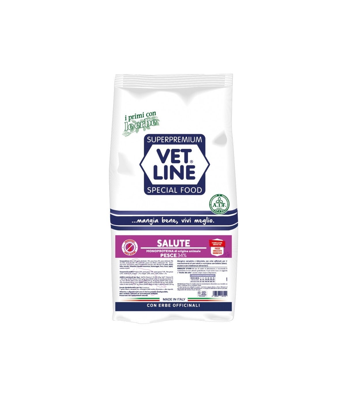 Croccantini Vet Line salute 12.5 kg (gusto pesce)
