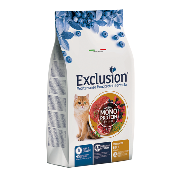 Exclusion gatto sterilizzato 1.5 kg