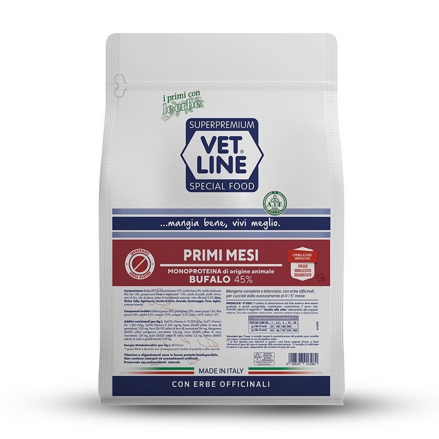 Croccantini Vet Line primi mesi 3 kg