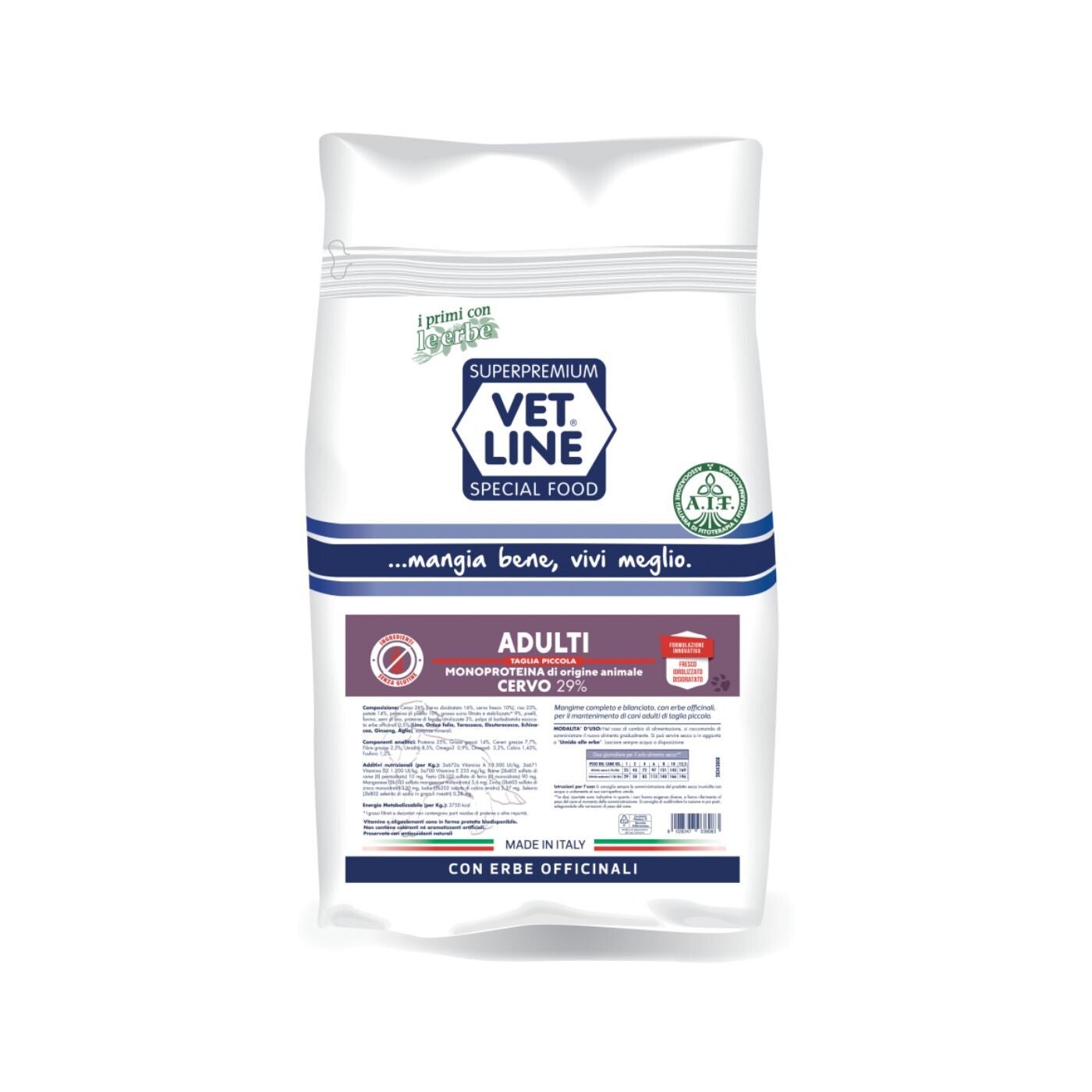 Croccantini Vet Line adulto taglia piccola 800 g