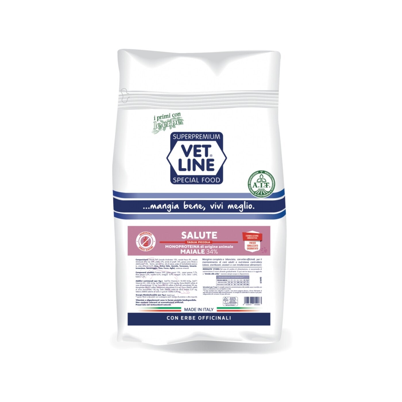 Croccantini Vet Line salute taglia piccola 800 g