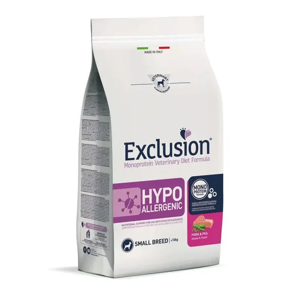 Croccantini Exclusion cane Hypoallergenic small 2kg