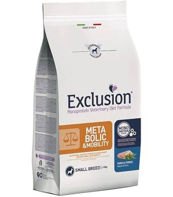 Croccantini Exclusion cane Metabolic small 2 kg