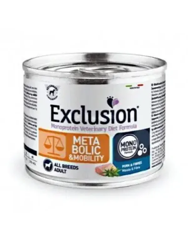 Exclusion lattine cane Metabolic 200g