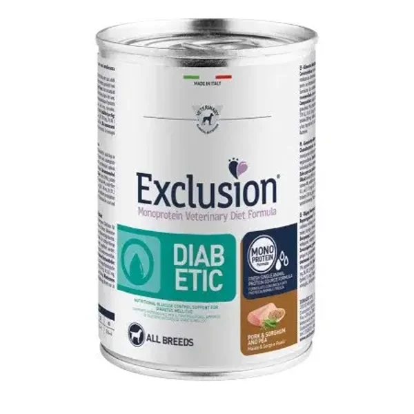 Exclusion lattine cane Diabetic 400g