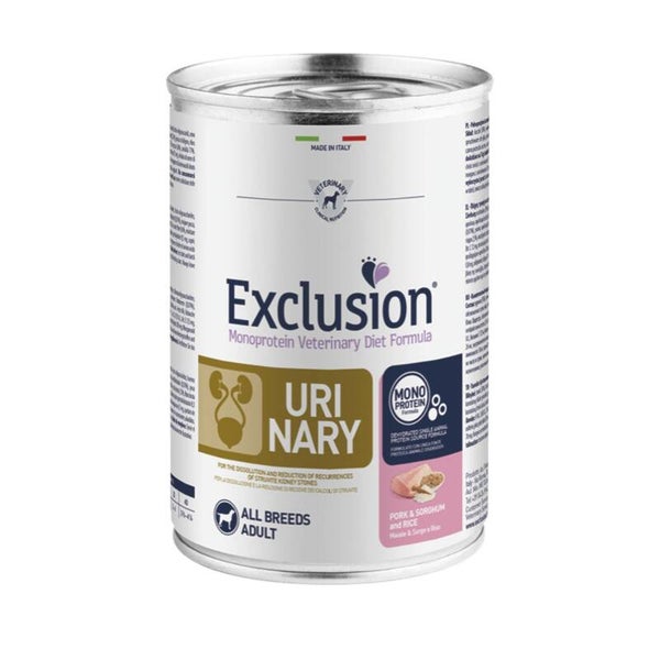 Exclusion lattine cane Urinary 400g