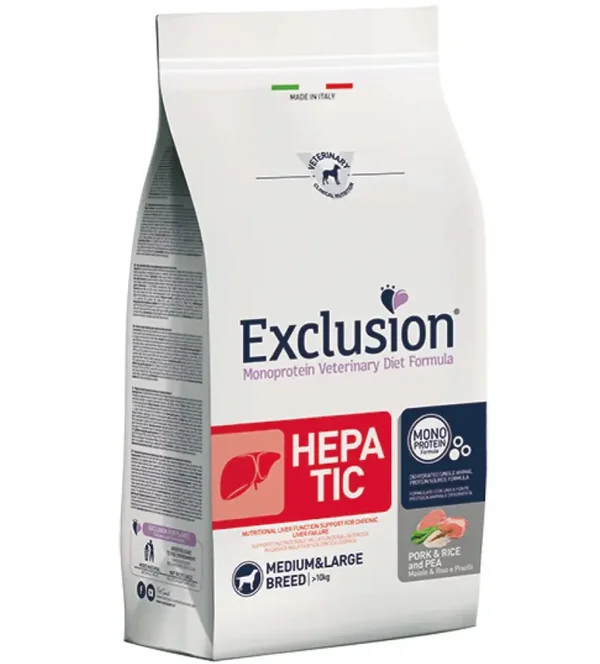 Croccantini Exclusion cane Hepatic medium 2 kg