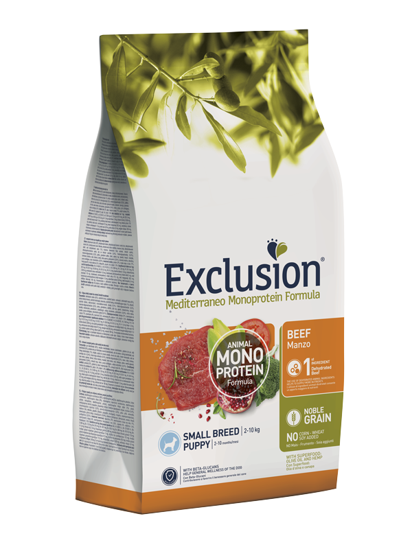 Croccantini Exclusion cane Puppy small 2 kg