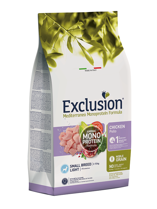Croccantini Exclusion cane Light small 2 kg