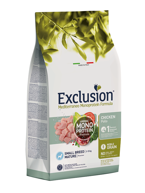 Croccantini Exclusion cane Mature small 2 kg