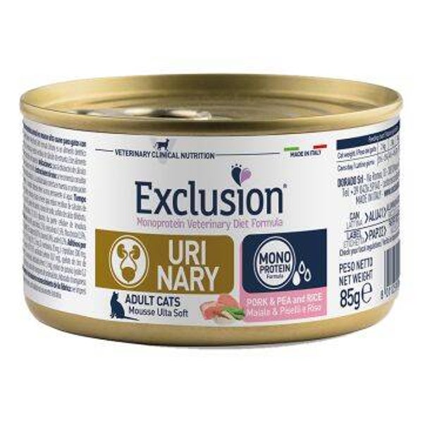 Exclusion lattine gatto Urinary 85g