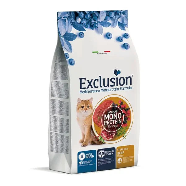 Croccantini Exclusion gatto Sterilizzato 12 kg