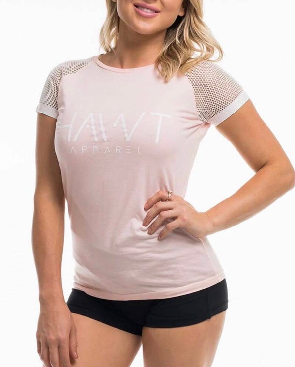 HR-HAWT RISE COLLECTION TEE - PINK HASTP