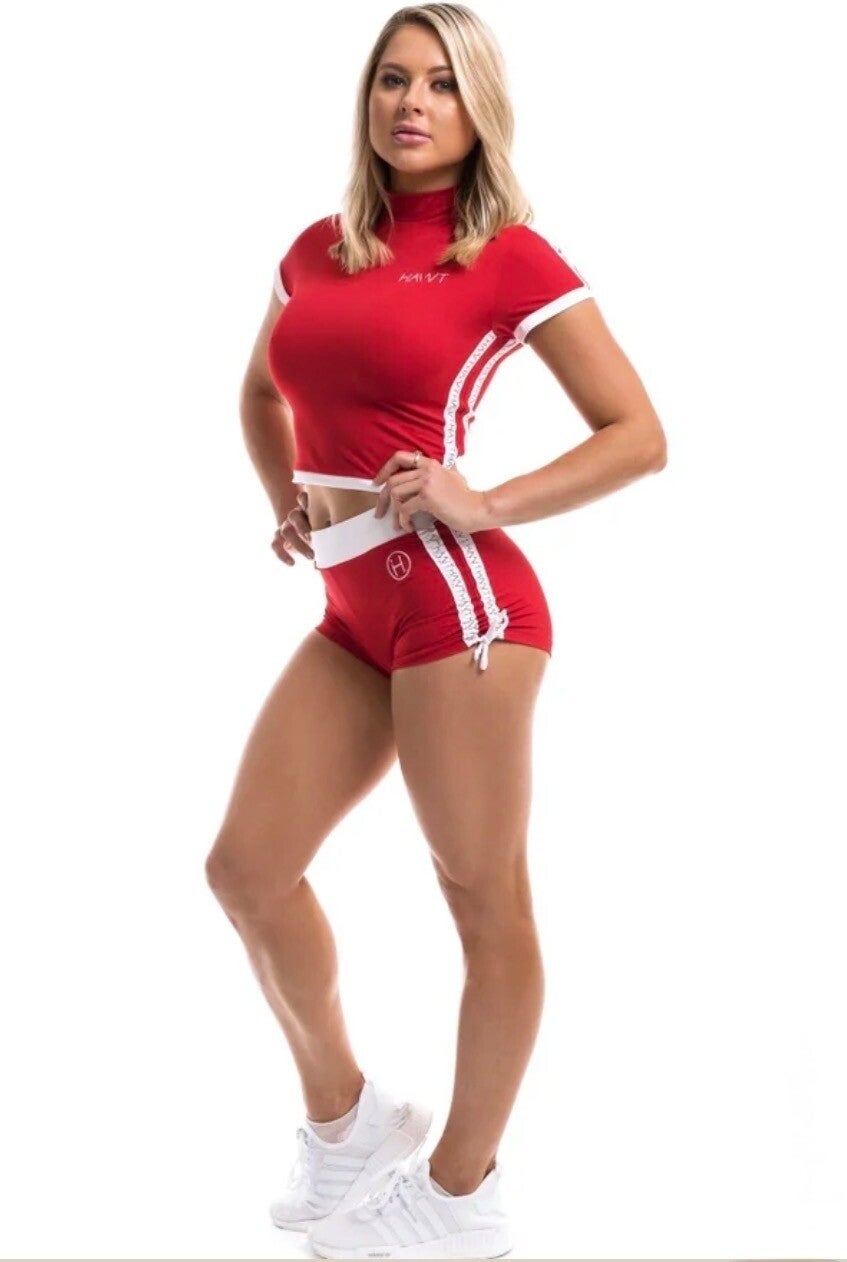 HP-HAWT PULSE COLLECTION CALLI RED SHORTS HACSR