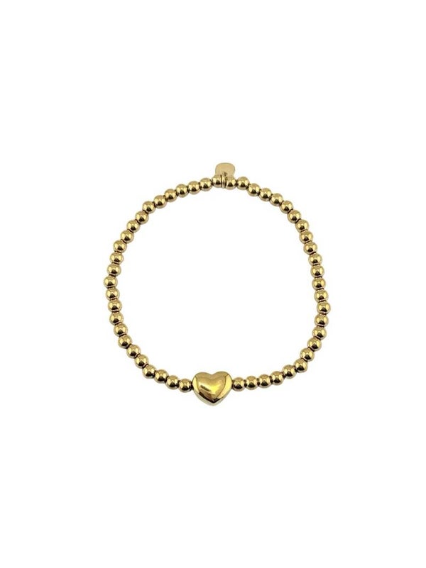 Armbandje Elastiek RVS