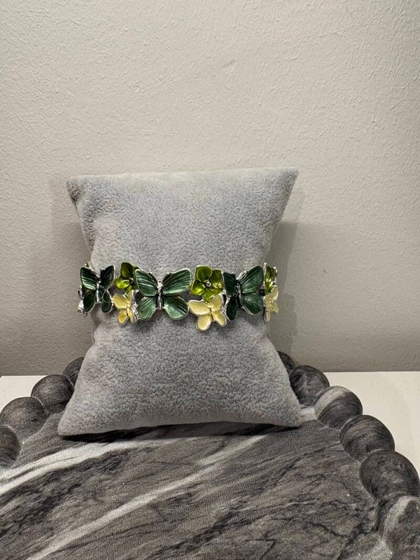 Armband Vlinder Groen