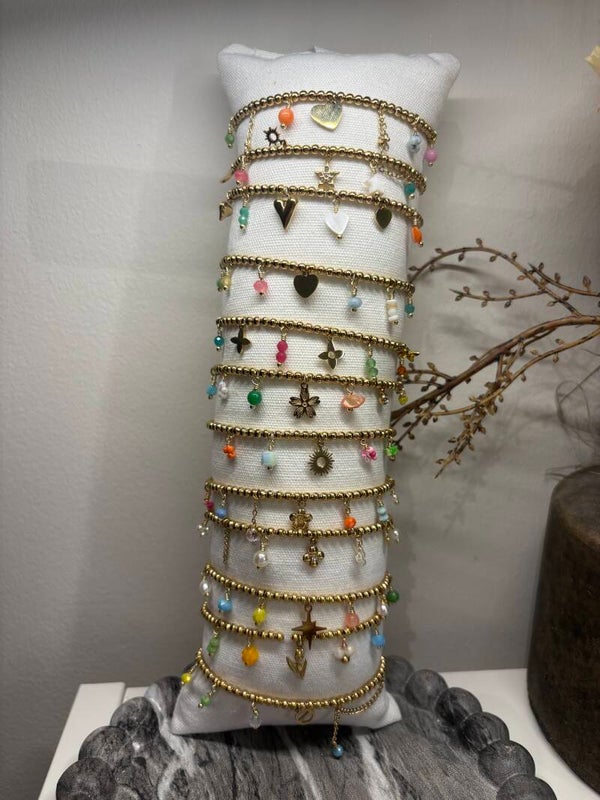 Armbandjes Elastiek RVS