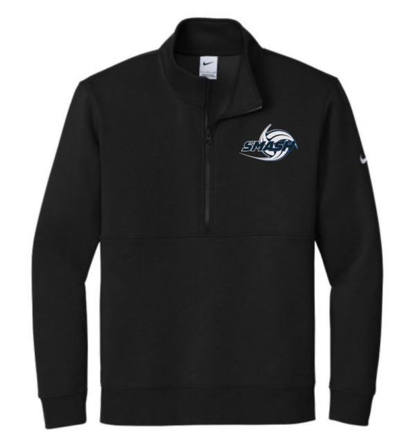 DCV Smash Nike 1/2 Zip Fleece - Custom Last Name on Back