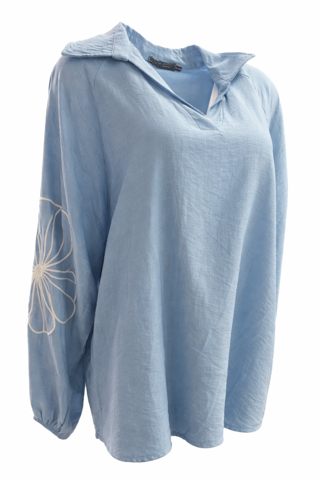 Blouse Madelief Licht Blauw