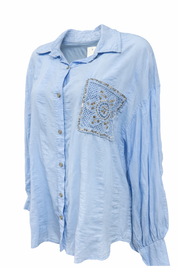 Blouse Mandy Blauw