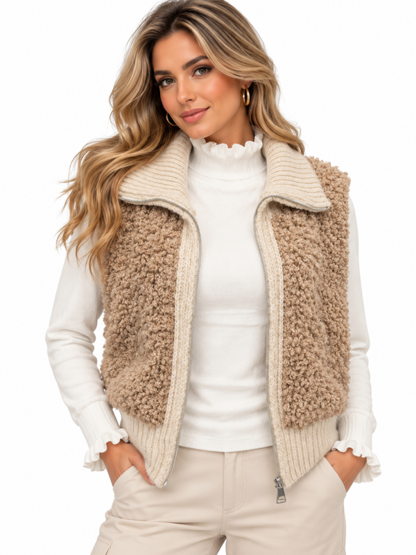 Gilet Lieke Beige