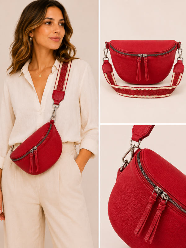 Crossbody tas Rood