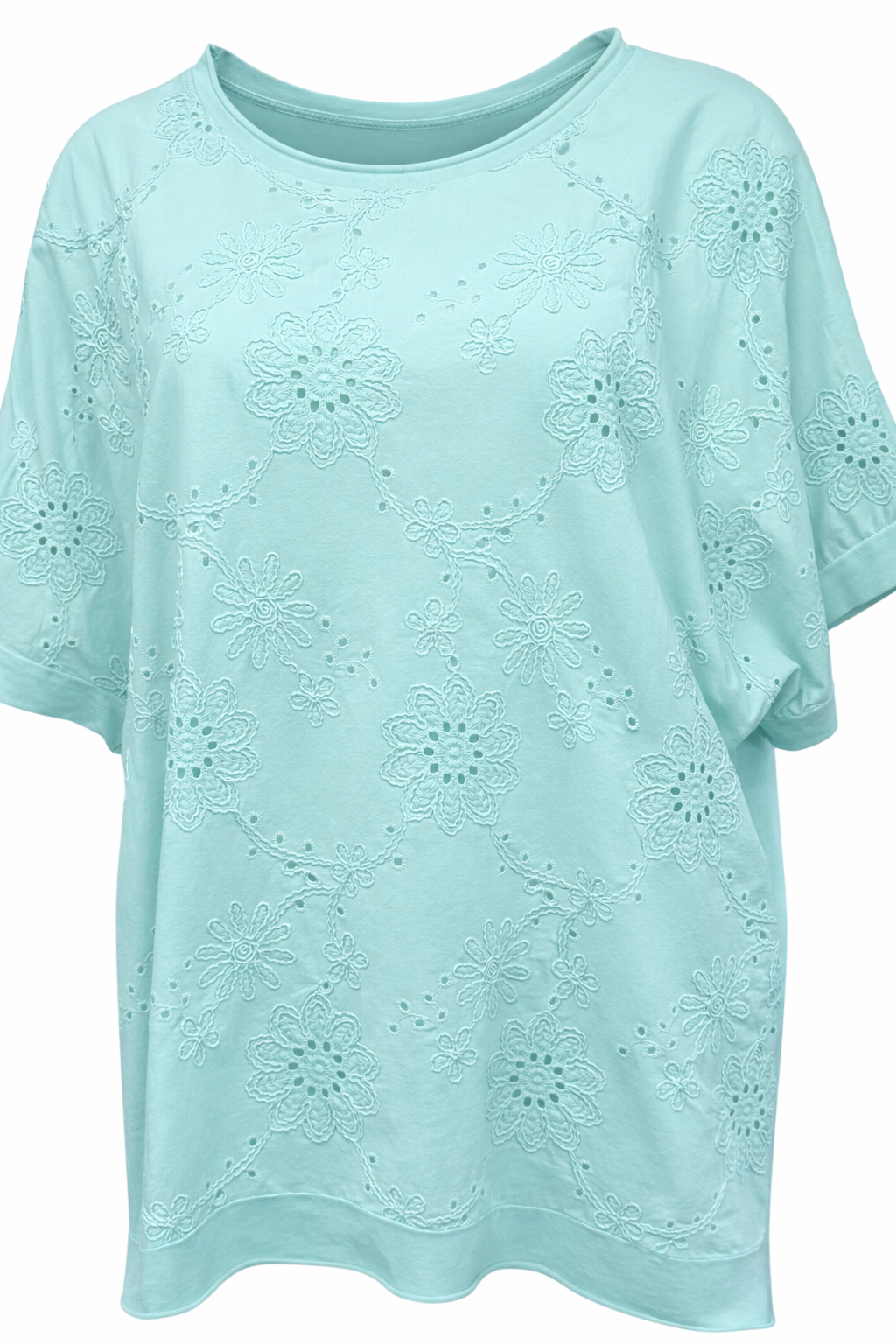 Shirt Broderie Mint
