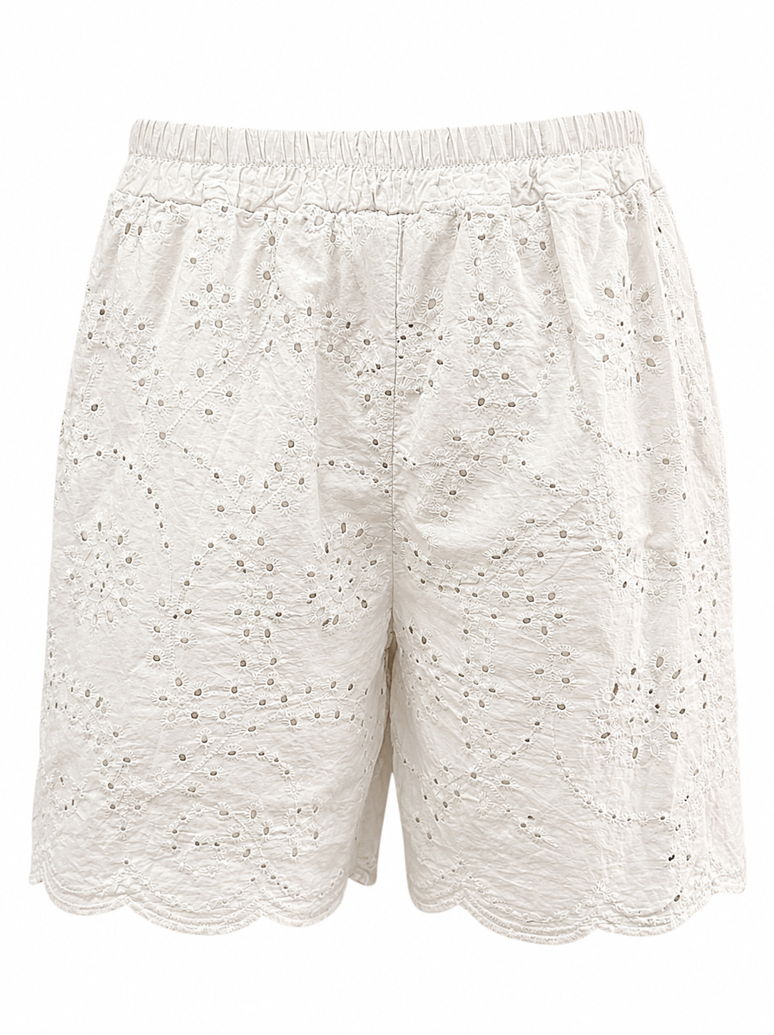 Broekje Broderie Beige