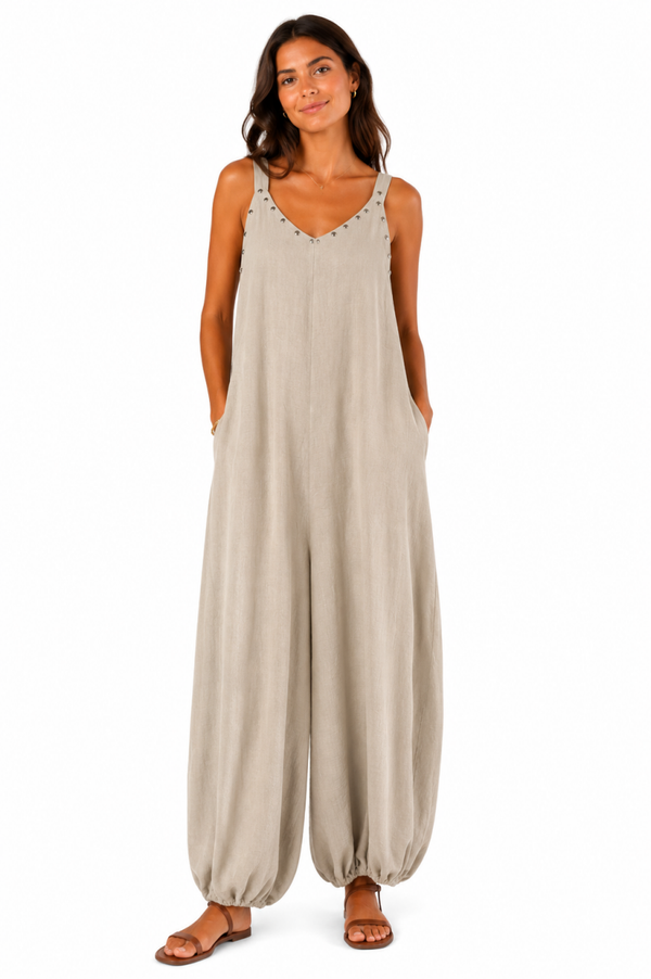 Jumpsuit Anna Taupe