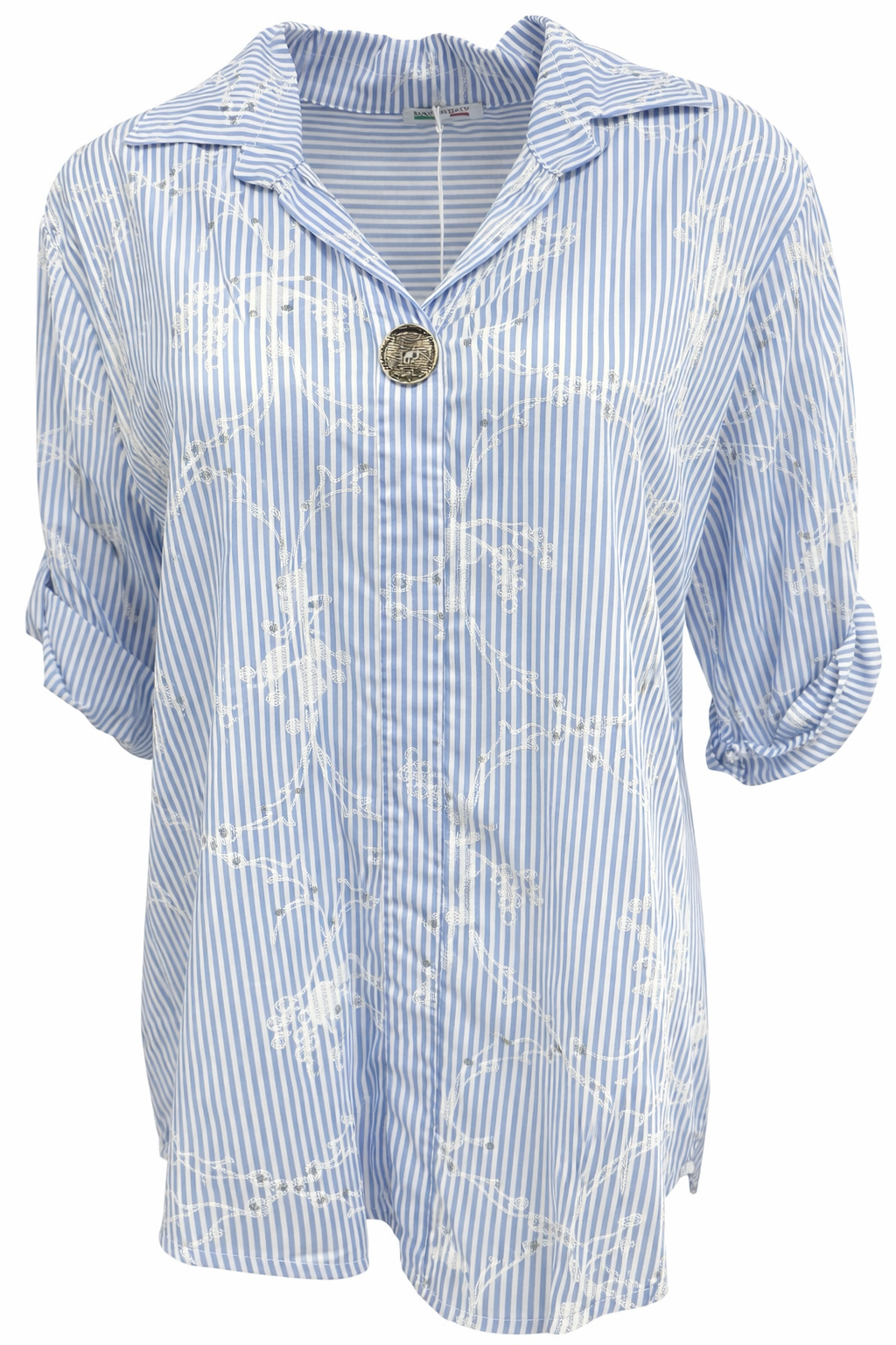 Blouse Janine Lichtblauw