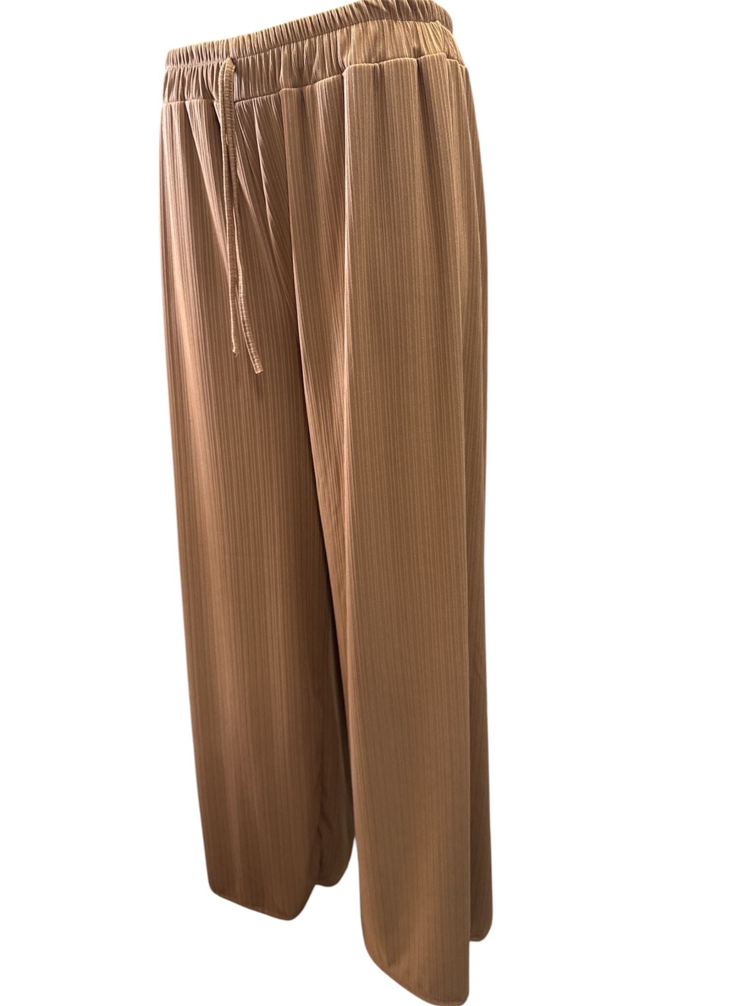Rib broek Isa Camel