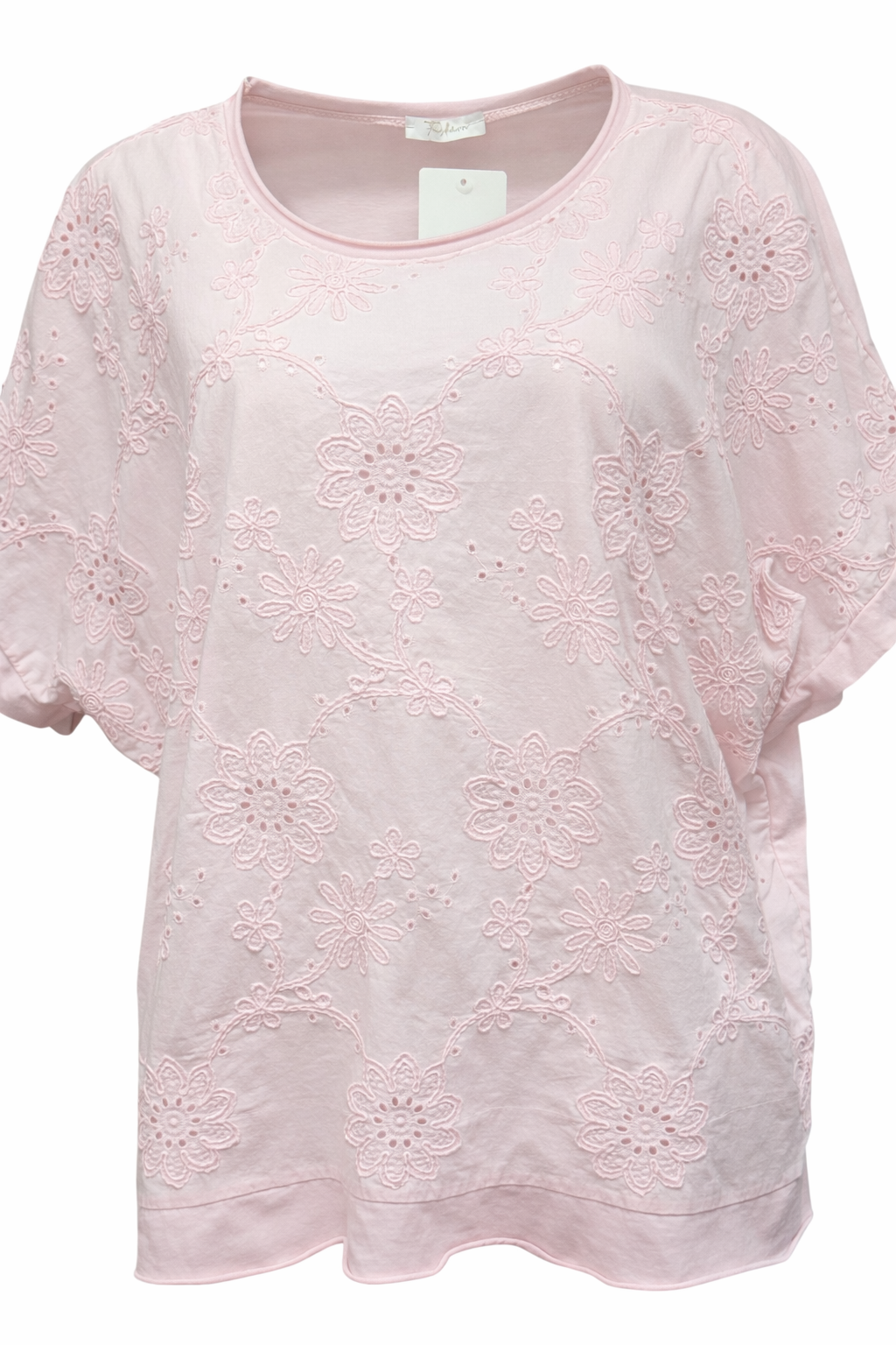 Shirt Broderie Roze