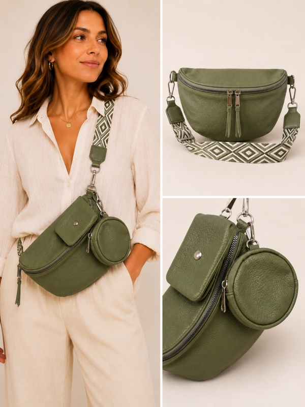 Crossbody tas Groen