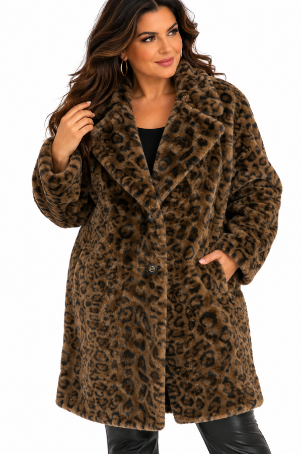 Bontjas Tiger Bruin