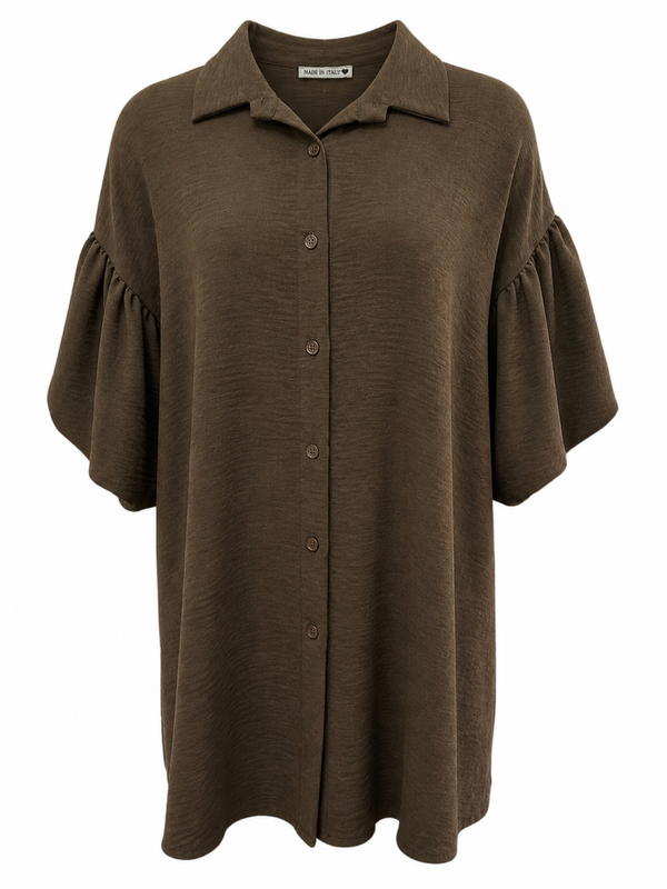 Blouse Vera Donkerbruin
