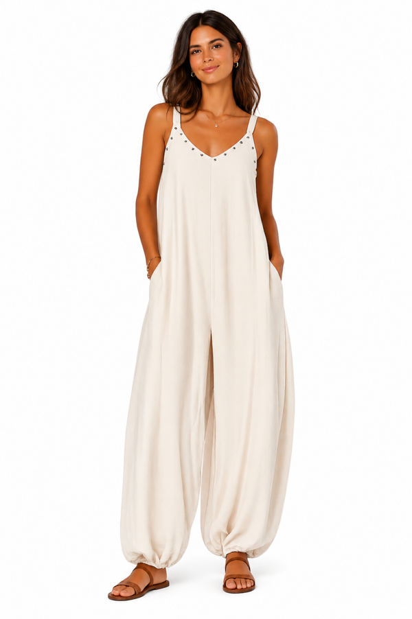 Jumpsuit Anna Beige