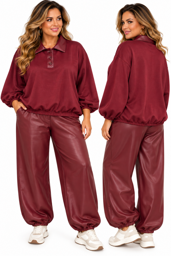 Sweater Lonneke Bordeaux