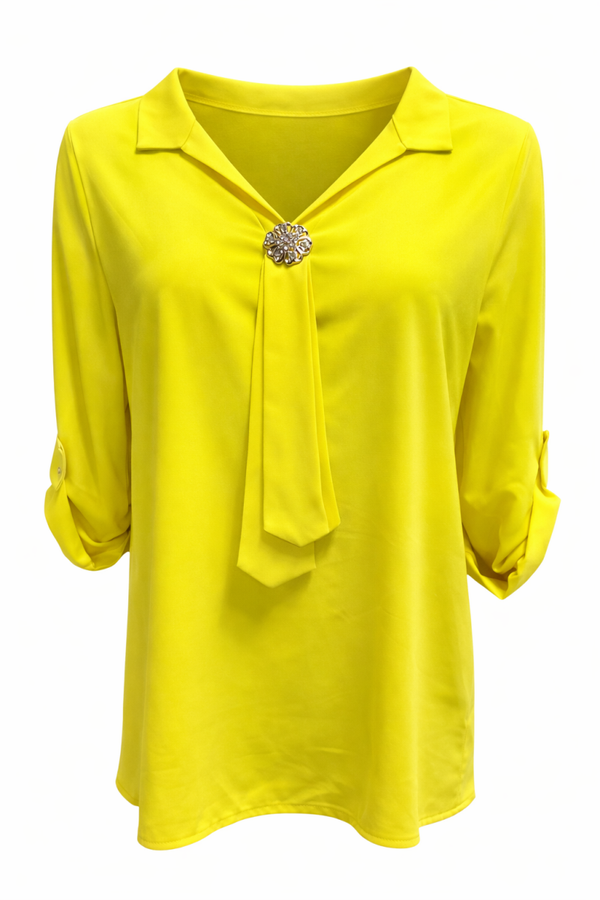 Blouse Holly Geel